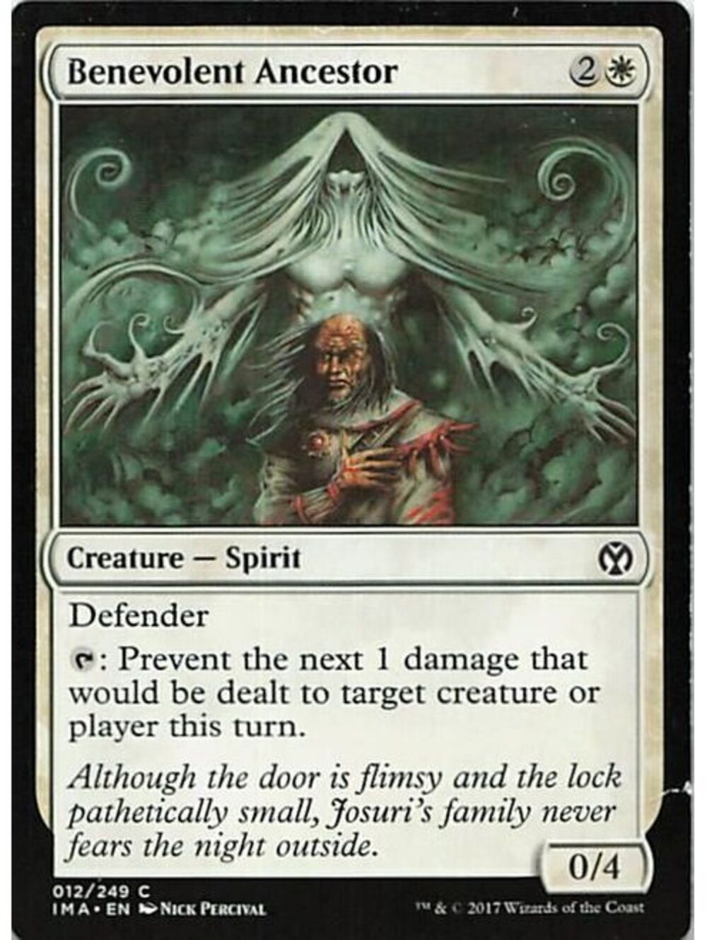 Magic: The Gathering 2017 Benevolent Ancestor LP IMA